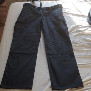 5.11 Mens Tactical pants with belt Navy Blue